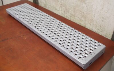 Gitterrosten Lochrost von Stahl - 1100 x 270 x 75 mm