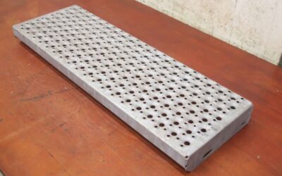 Gitterrosten Lochrost von Stahl - 800 x 270 x 70 mm