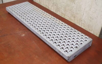 Gitterroste Lochrost von Stahl - 1000 x 300 x 70 mm