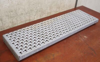 Alternative view of Gitterroste Lochrost von Stahl - 1000 x 300 x 70 mm