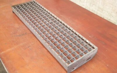 Gitterrosten von Stahl - 795 x 230 x 70 mm