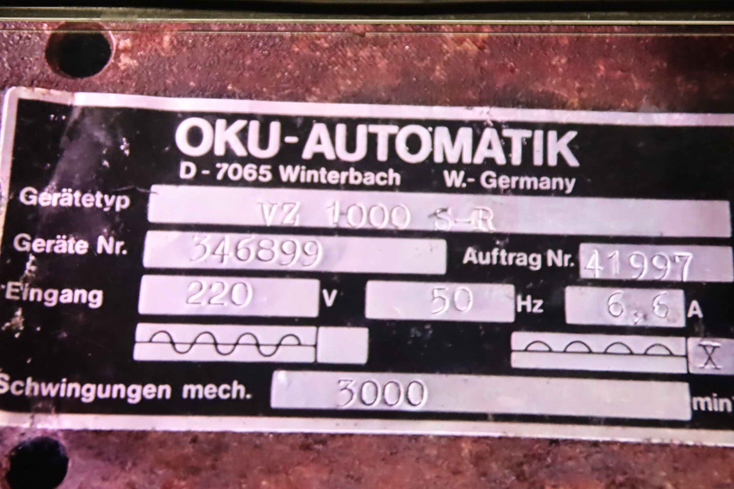 Wendelförderer von Oku Automatik - VZ 1000 S-R MFS 168 – Bild 10