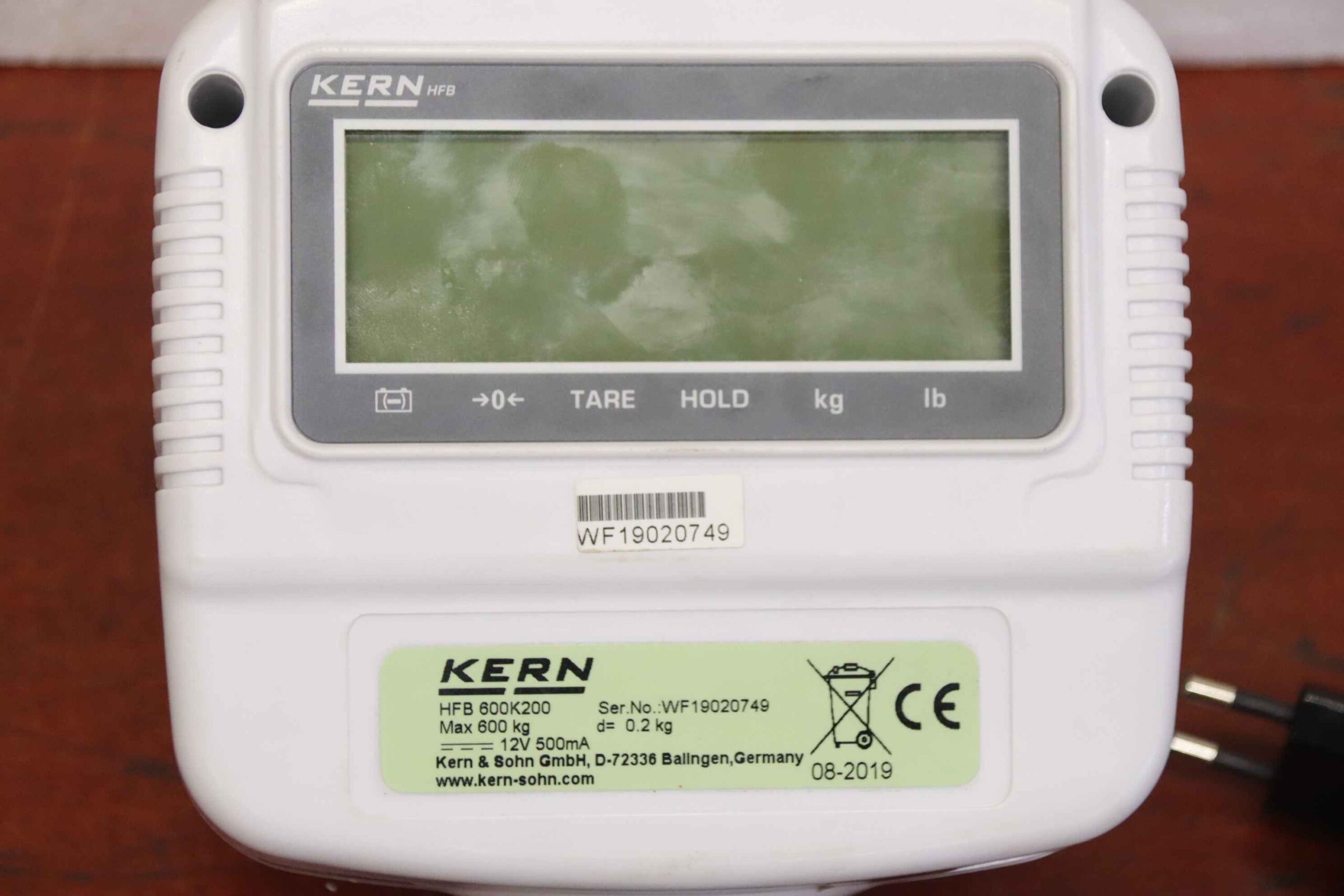 Kranwaage von Kern - HFB 600K200 – Bild 8