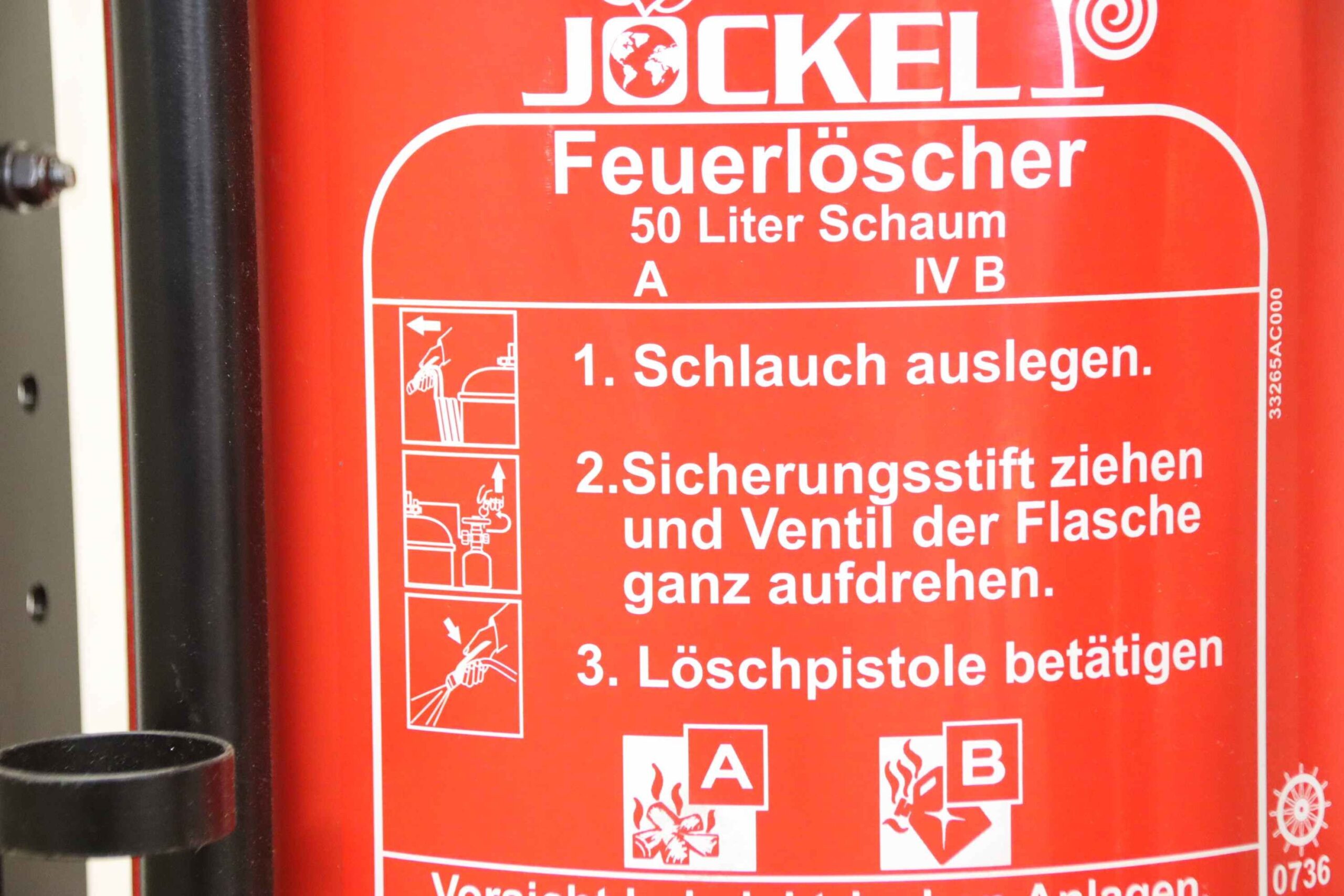 Feuerlöscher Schaum von Jockel - S 50 J Externa Bio – Bild 6