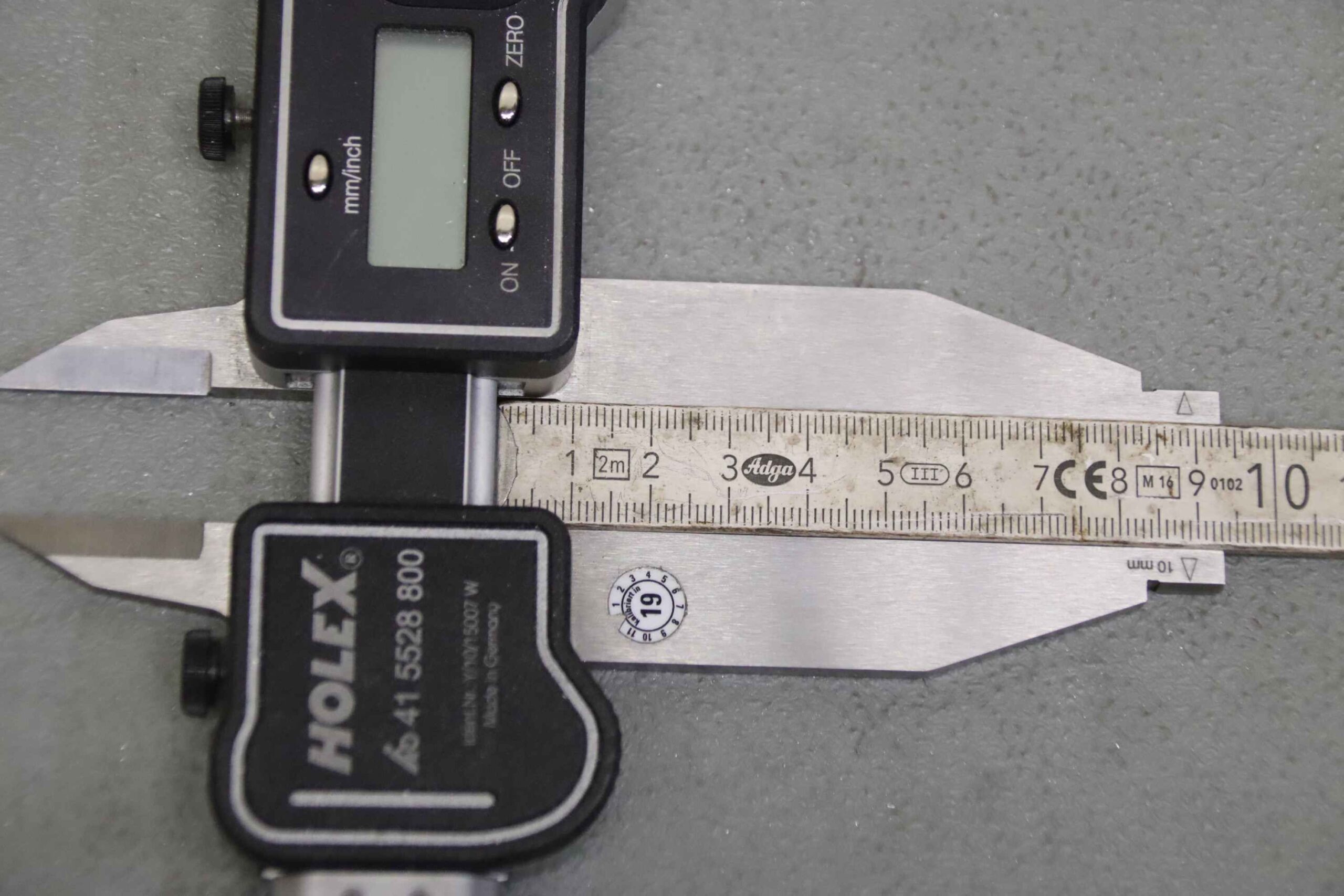 Meßschieber Digital von Holex - 0-800 mm 41 5528 800 – Bild 8