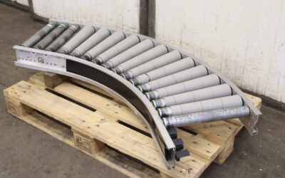 Kurvenrollenbahn von TGW - KRF Förderbreite 410 mm