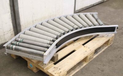 Alternative view of Kurvenrollenbahn von TGW - KRF Förderbreite 410 mm