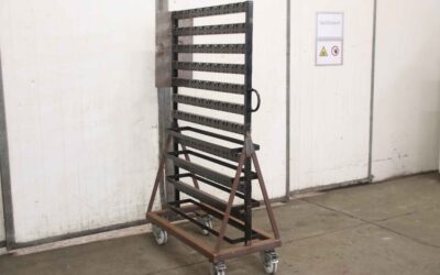 Alternative view of Magazinwagen von Stahl - 1000/500/H1690 mm