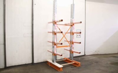 Alternative view of Kragarmregal doppelseitig von Jungheinrich - Grundfeld 1180/1195/H2960 mm