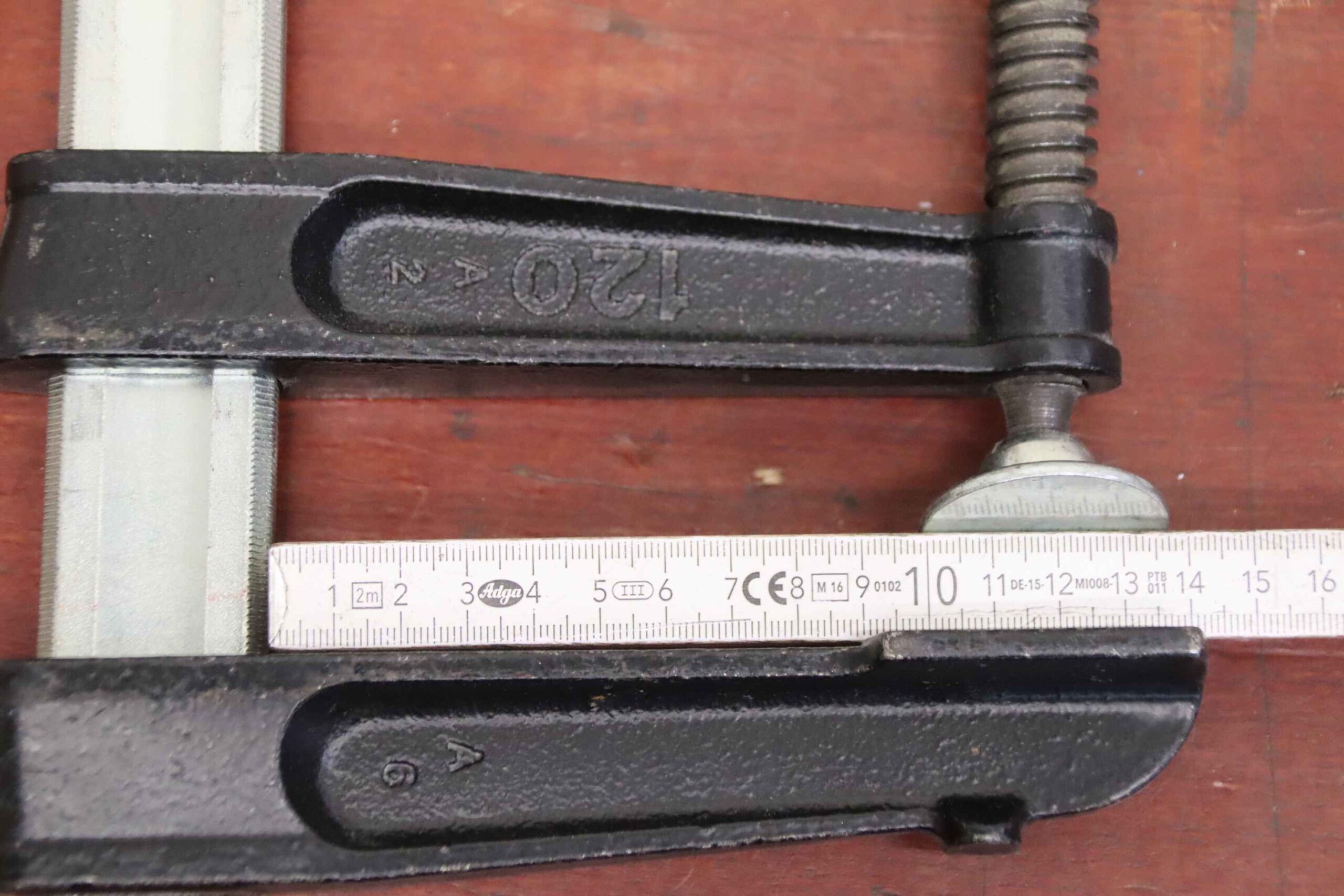 Schraubzwinge von Holex Hoffmann - 600 x 120 mm 860100 600 – Bild 6