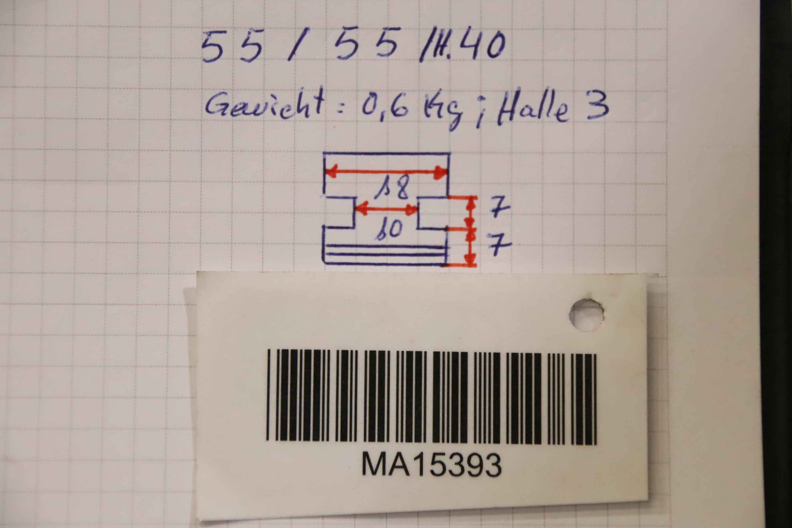 Wechselbacken von unbekannt - Breite 18 mm – Bild 7