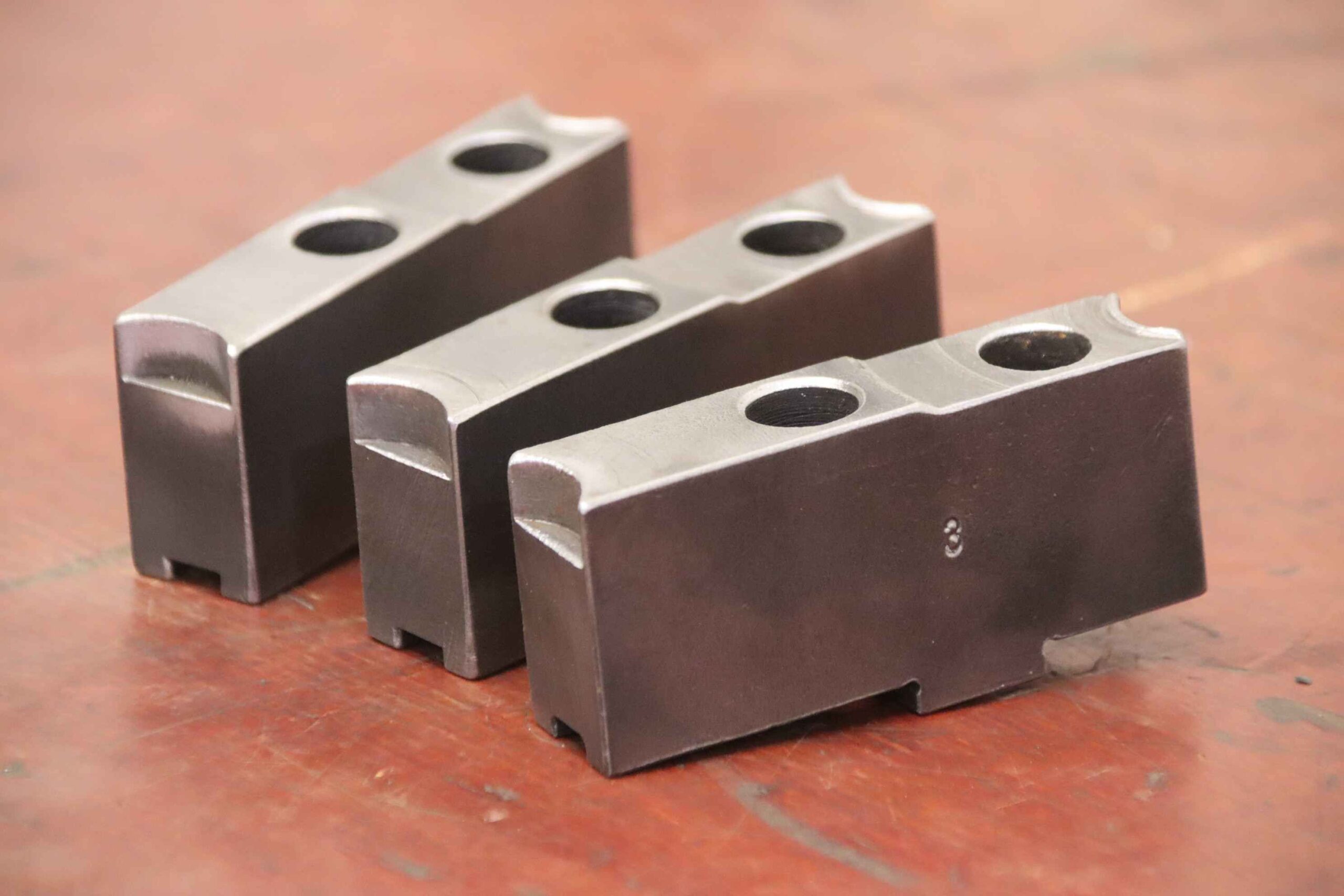 Wechselbacken Aufsatzbacken-Set von Forkardt - Breite 20 mm