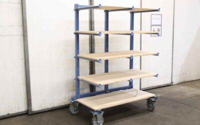 Alternative view of Etagenwagen von Fetra - 4614AS 1300/810/H1800 mm