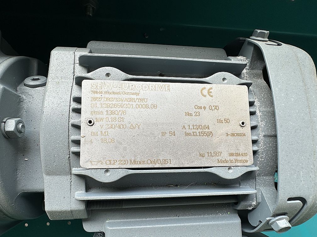 Rollenbahn angetrieben mit Führung von Grenzebach - RFS 1250 x 1000 mm – Bild 5