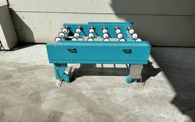 Rollenbahn angetrieben von Grenzebach - RFS  1250 x 1000 mm