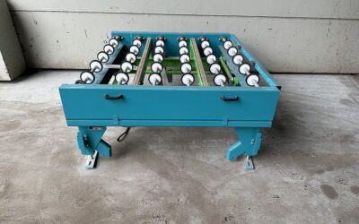 Übergabe Station Rollenbahn von Grenzebach - WRS 1250 x 1500 mm