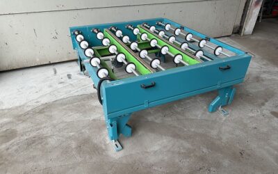 Alternative view of Übergabe Station Rollenbahn von Grenzebach - WRS  1250 x 1500 mm