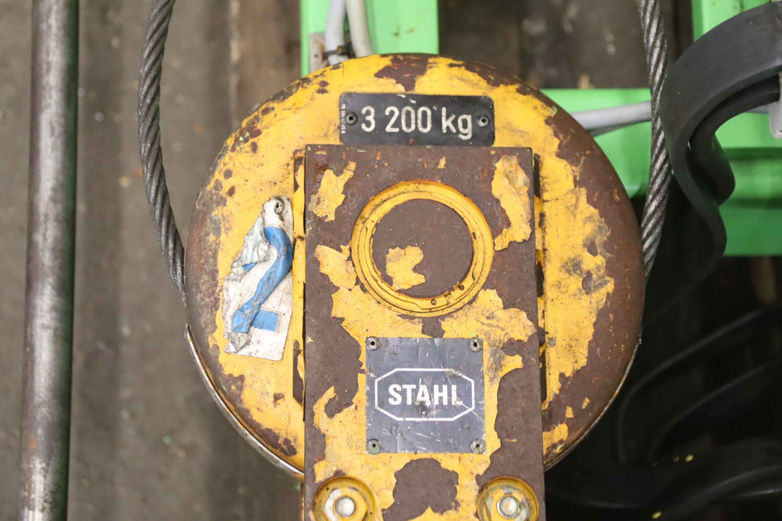 Kranfahrwerk mit Elektroseilzug 3200 kg von Stahl - AS 3016-16 2/1 – Bild 5