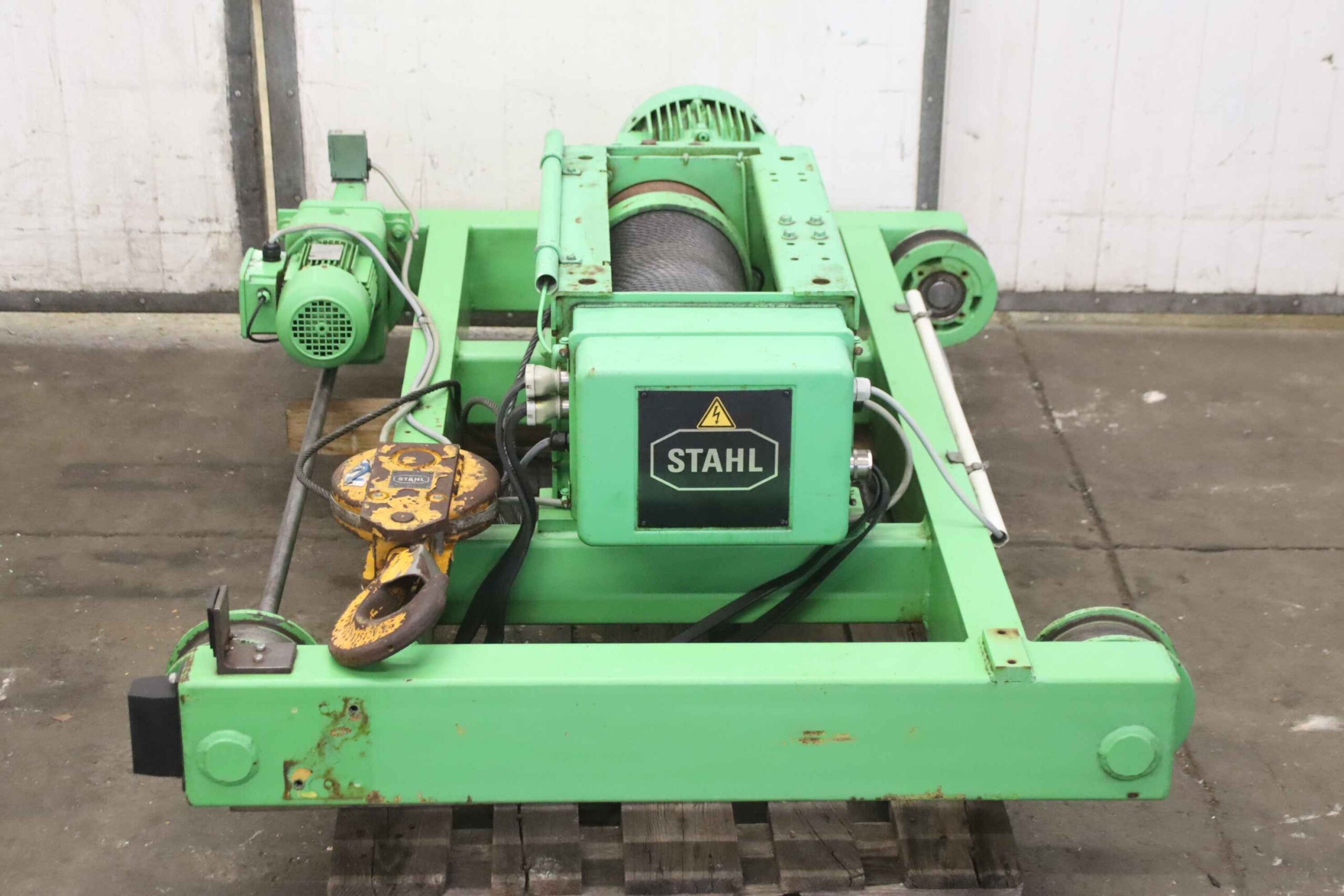 Kranfahrwerk mit Elektroseilzug 3200 kg von Stahl - AS 3016-16 2/1 – Bild 13