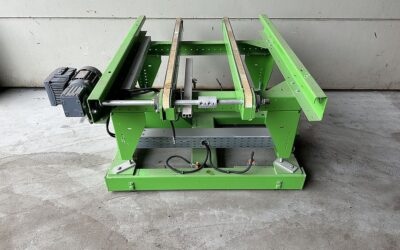Förderband mit Querwagen von Grenzebach - EZT 1400 x 760 mm
