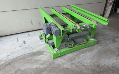 Alternative view of Förderband mit Querwagen von Grenzebach - EZT 1400 x 760 mm