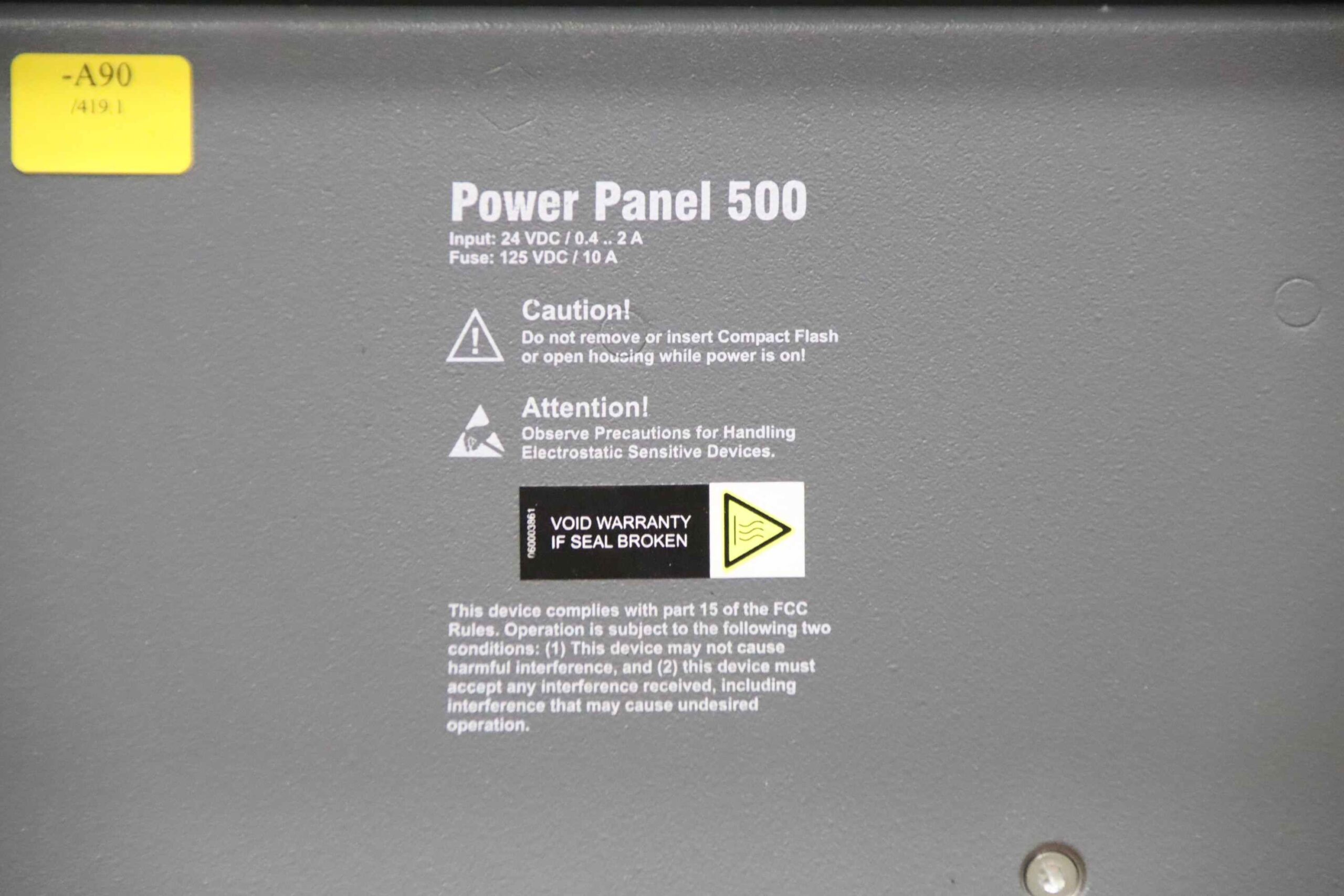 Bedienpult mit Industriemonitor von B&R - Power Panel 500 5PP5 – Bild 7