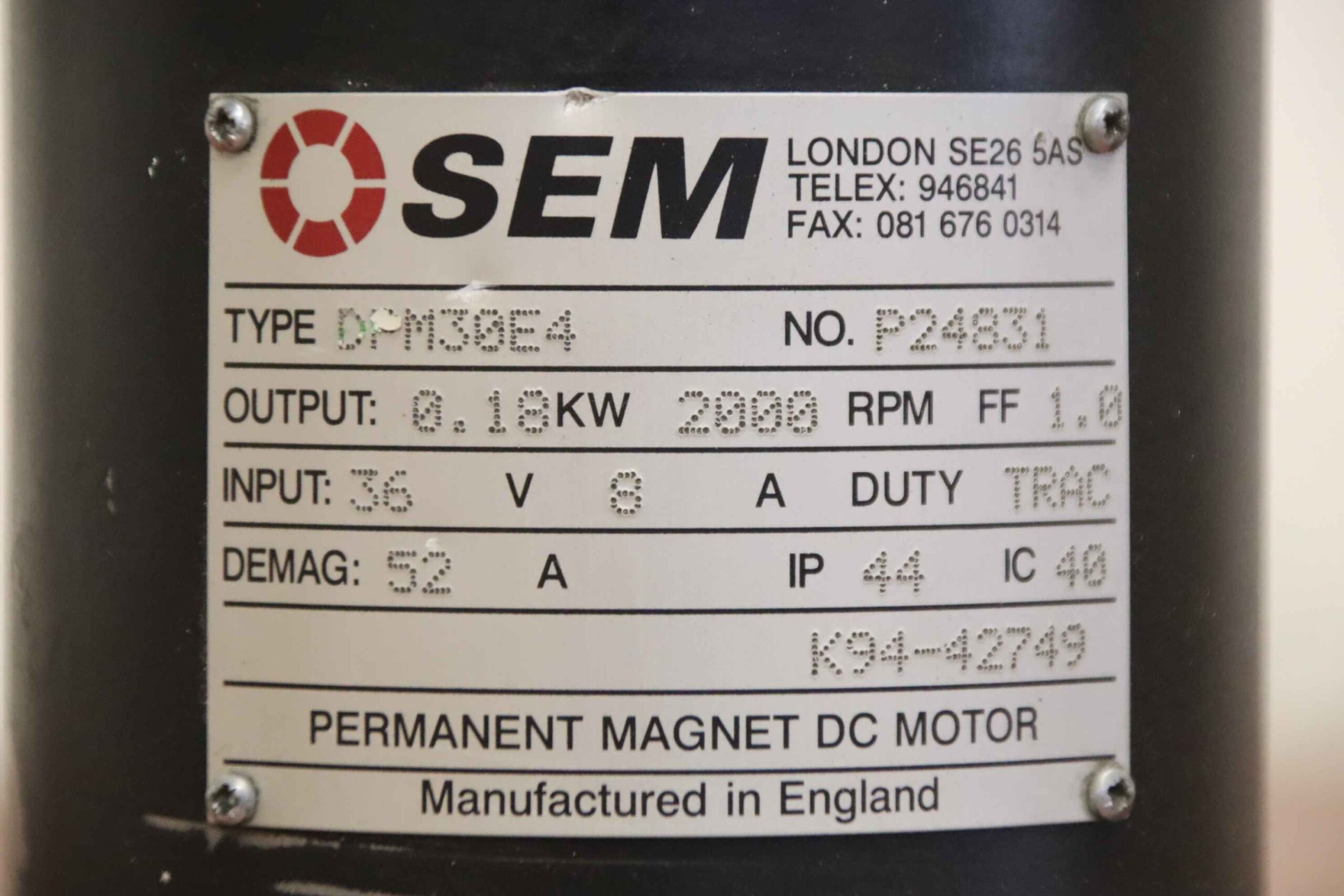 Spindelhubgetriebe von elumatec Atlanta SEM - DG 204 539 05 040 DPM30E4 – Bild 7