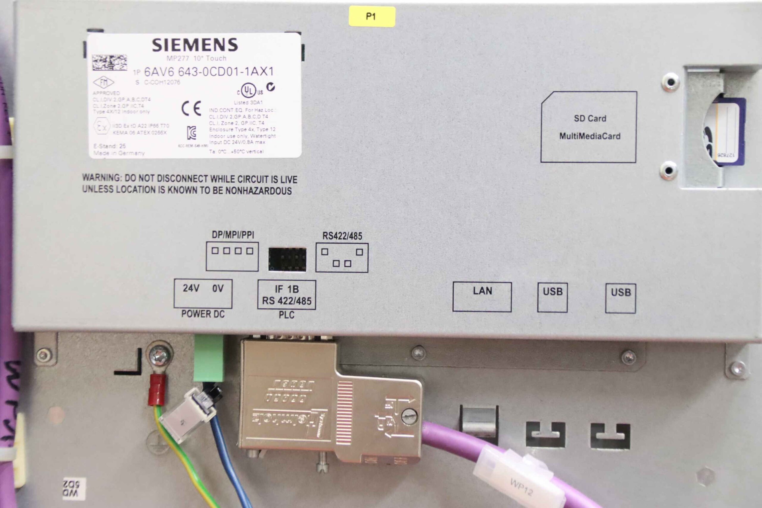 Simatic Multi Panel von Siemens - 6AV6 643-0CD01-1AX1 – Bild 8