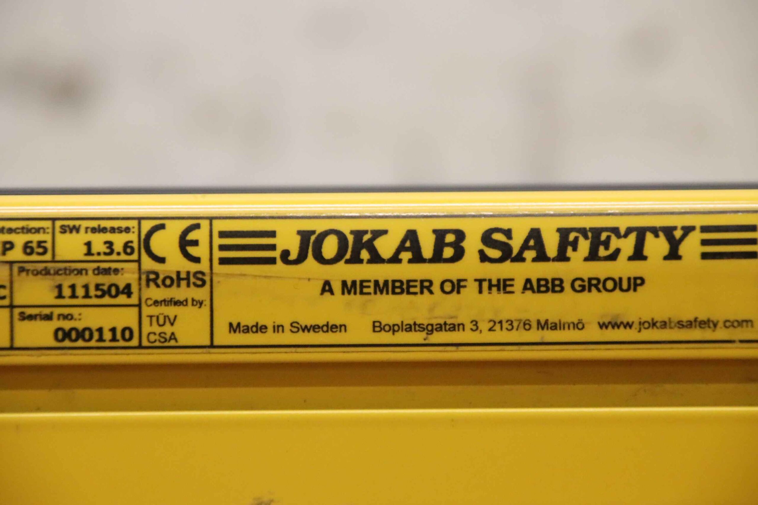 Lichtschranke 1190 mm von ABB Jokab Safety - FRII -4-14-1200 – Bild 6