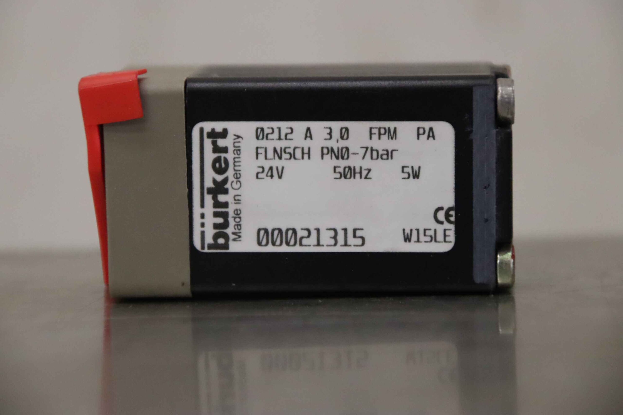 Magnetventil von bürkert - 0212 A 3,0 FPM PA 00021315 – Bild 5