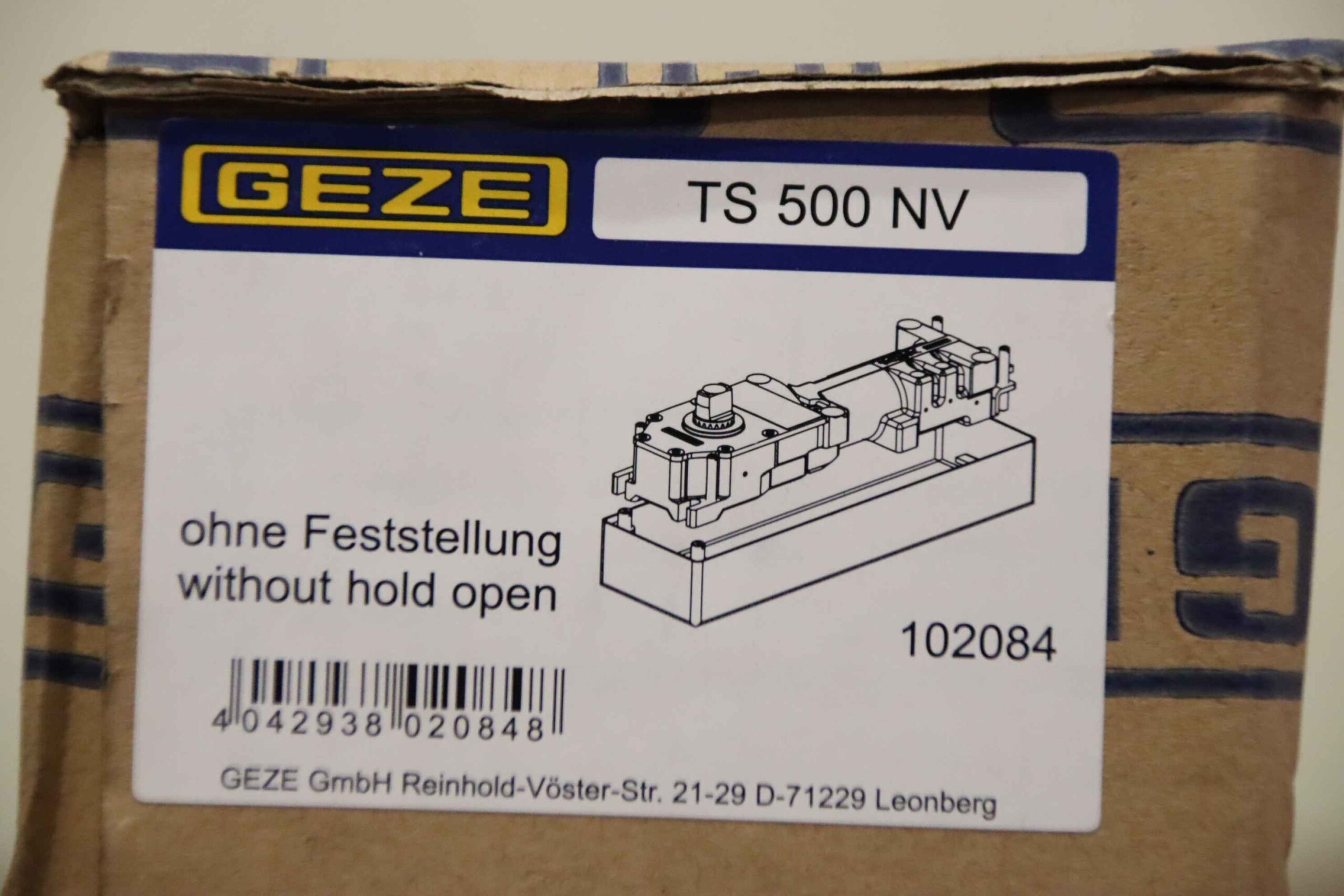 Türschließer von Geze - TS 500 NV 0672-CPR-0121 – Bild 7