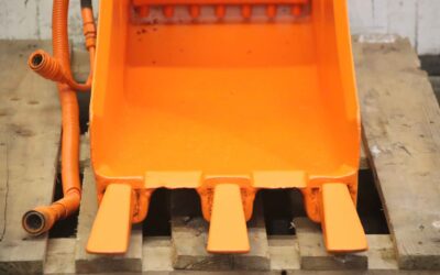 Auswerflöffel hydraulisch von Stahl - Breite 40 cm – Bild 4