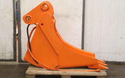 Auswerflöffel hydraulisch von Stahl - Breite 40 cm – Bild 5