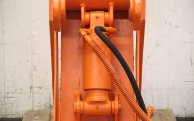 Auswerflöffel hydraulisch von Stahl - Breite 40 cm – Bild 7