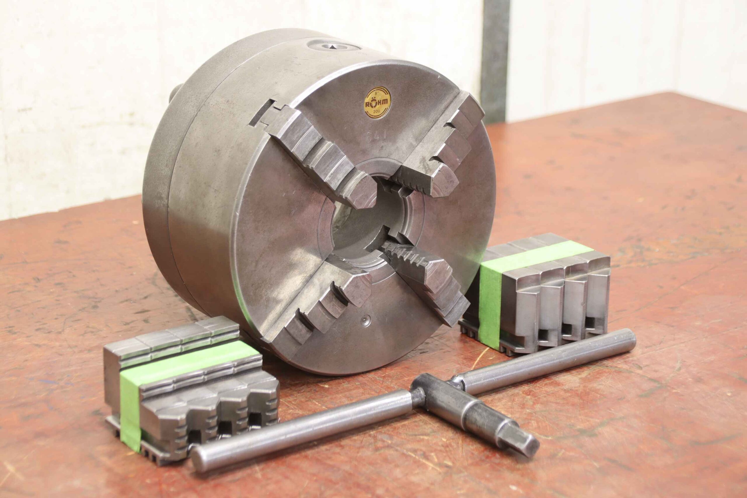 Vierbackenfutter von Röhm** - Ø 200 mm Camlockbefestigung – Bild 2