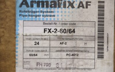 Rohrträger 24 St. von Armacell - FX-2-60/64 AF-2 – Bild 6