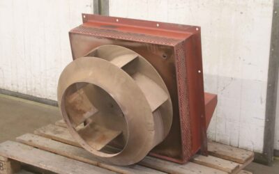 Staubabsauggebläse 2,5 kW von Loher - EX Geschützt Lüfter Ø 590 x 245 mm