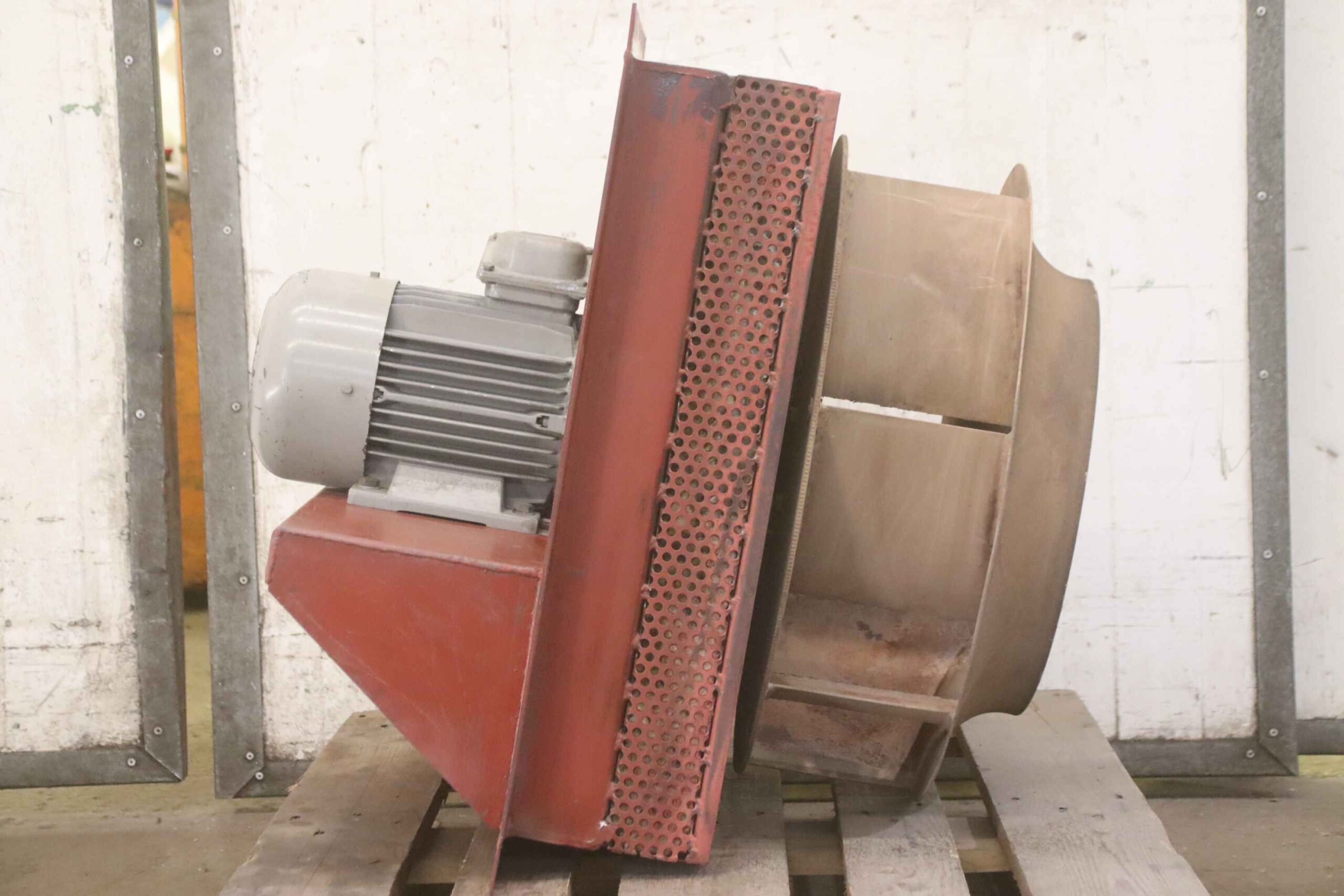 Staubabsauggebläse 2,5 kW von Loher - EX Geschützt Lüfter Ø 590 x 245 mm – Bild 6