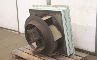 Staubabsauggebläse 7,5 kW von Loher - Lüfter Ø 740 x 290 mm