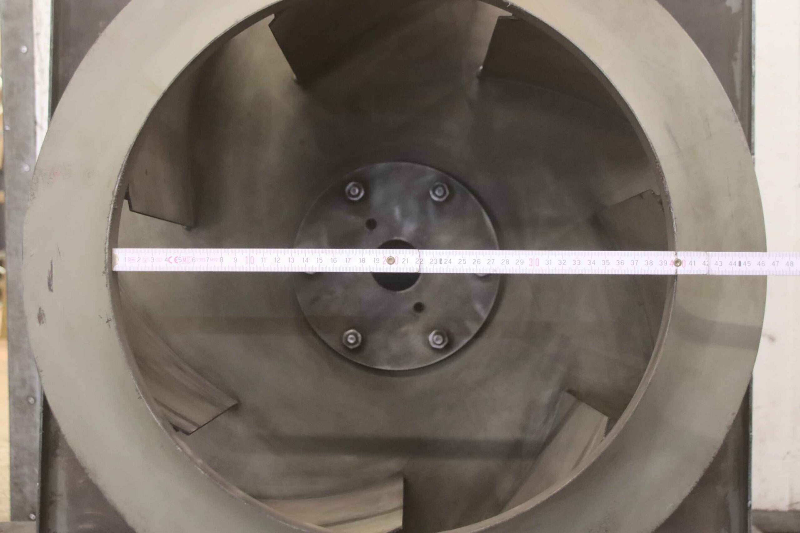 Staubabsauggebläse 3,0 kW von Dietz - Lüfter Ø 600 x 240 mm – Bild 4