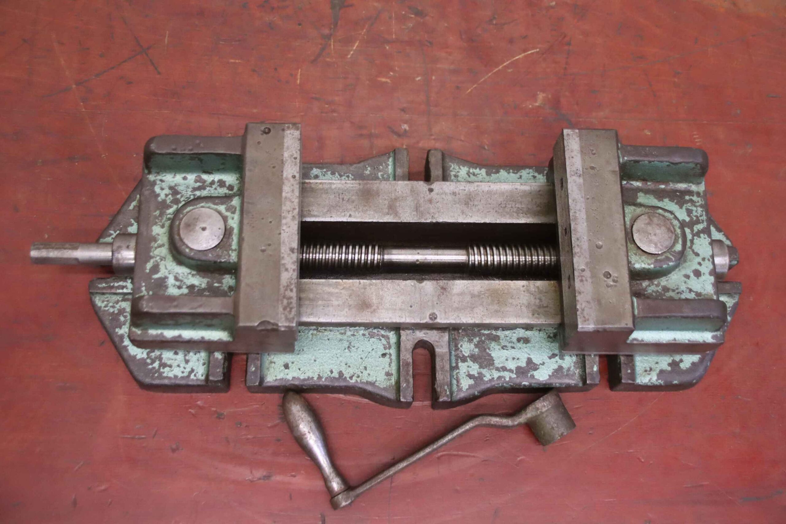 Maschinenschraubstock zentrisch spannend von unbekannt - Spannweite 194 mm – Bild 4