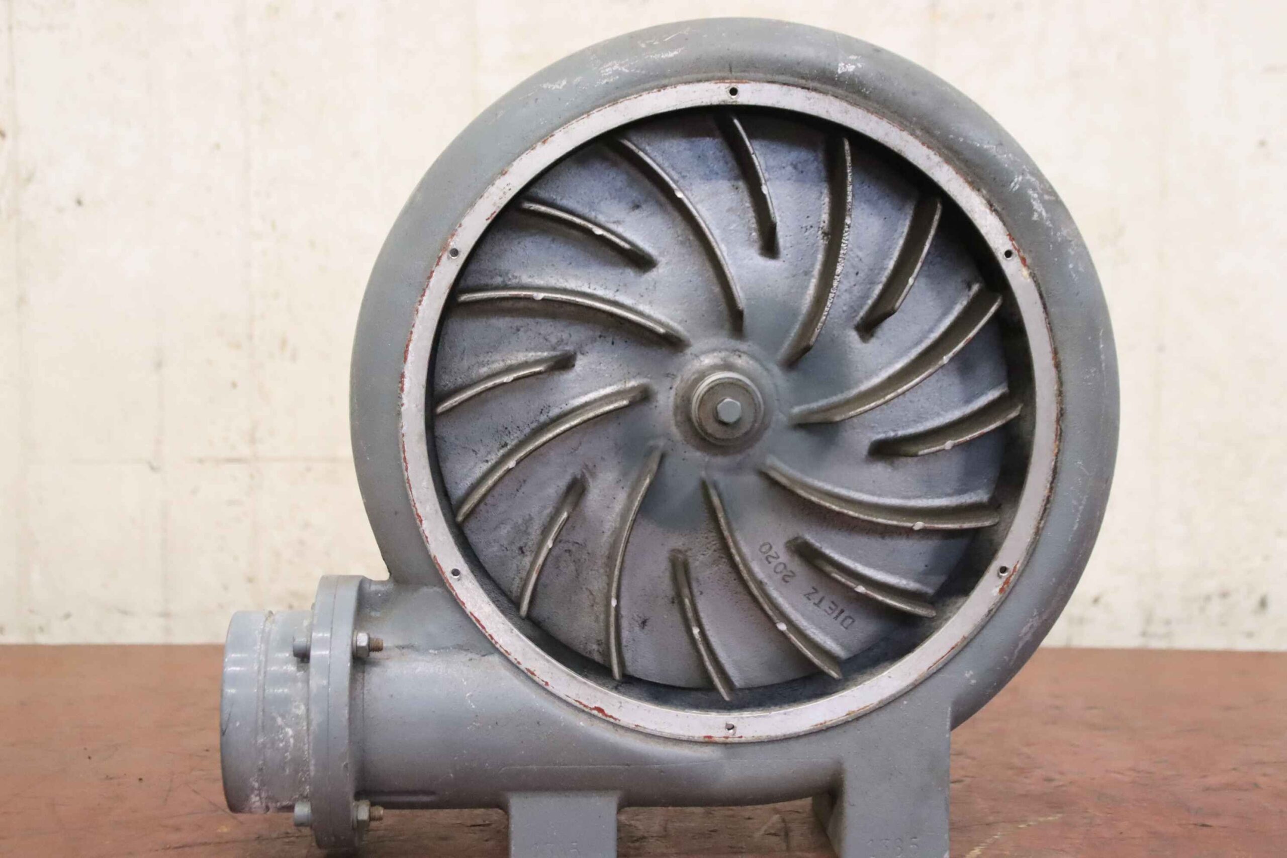 Staubabsauggebläse 0,125 kW von Dietz - DG 63 b Lüfter Ø 250 x 40 mm – Bild 4