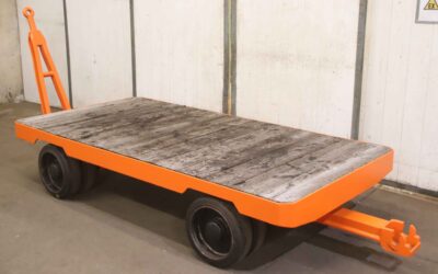 Alternative view of Schwerlast-Transportwagen 11 Tonnen von Plan - 2500/1255/H490 mm