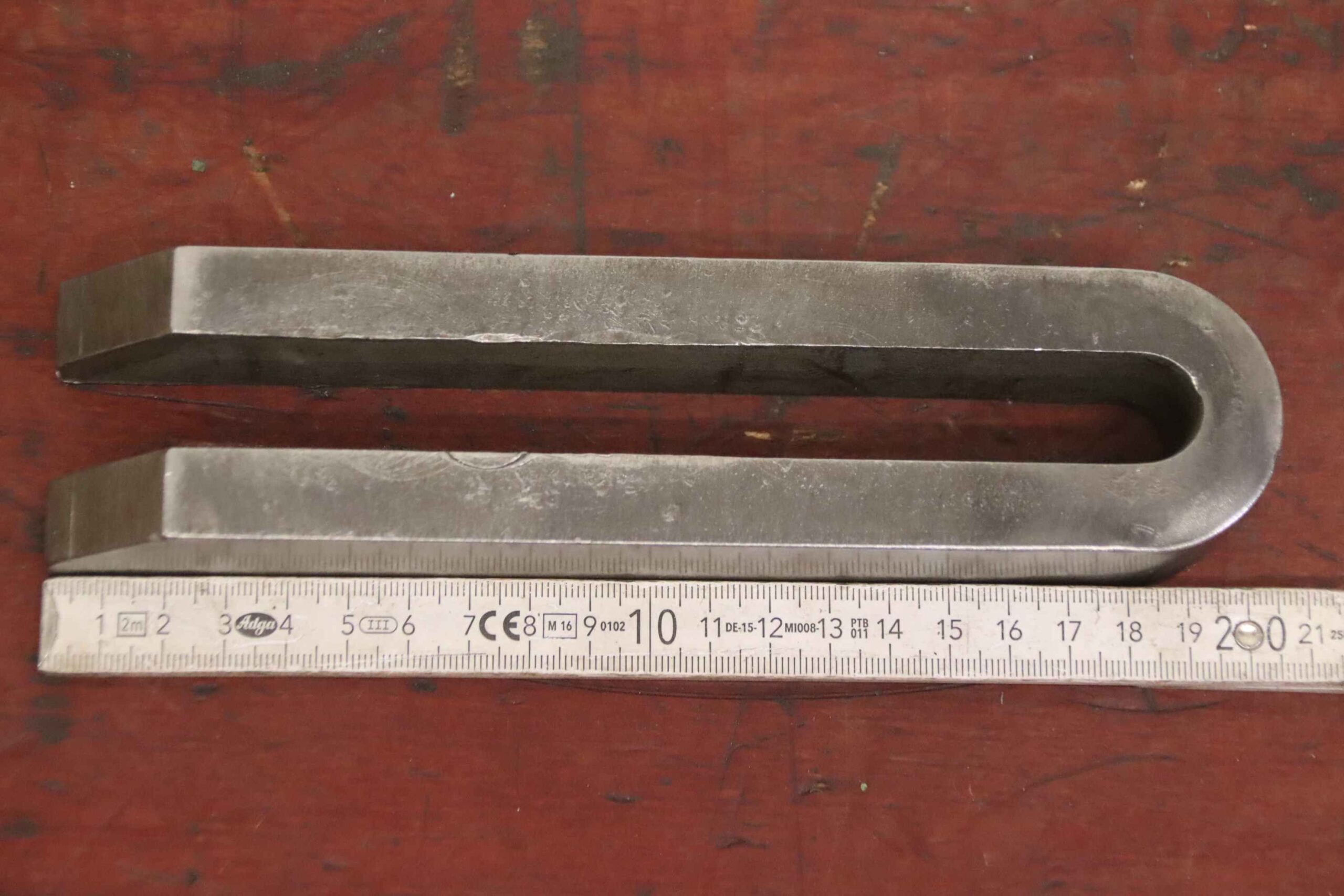 Spannbügel Gabelspanneisen 10 Stück von unbekannt - Schlitzbreite 15/18 mm – Bild 10