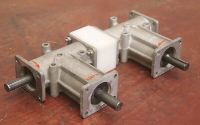 Alternative view of Winkelgetriebe 1:1 2-fach von DZ transmissioni - gegenläufig