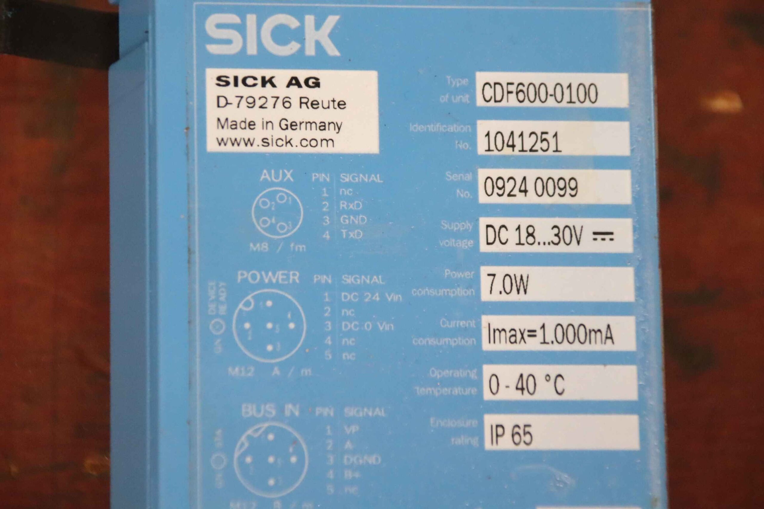 Feldbus von Sick - CDF600-0100 1041251 – Bild 5