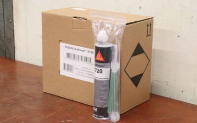 Klebstoff 12 Kartuschen von Sika - SikaPower -4720 2K