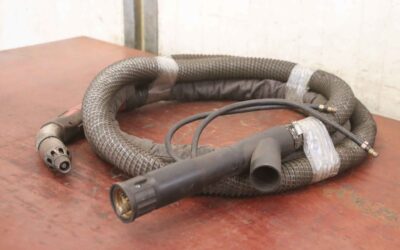 MIG/MAG Schlauchpaket mit Schweißrauchabsaugung von unbekannt - 4,35 m wassergekühlt