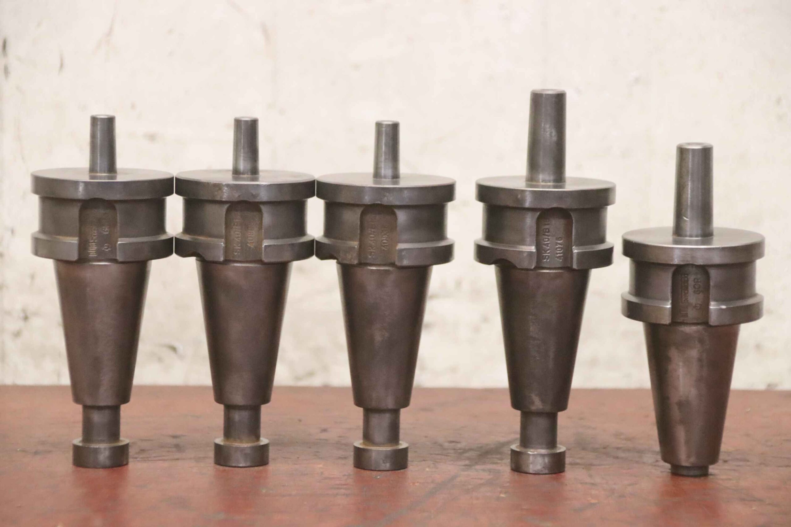 Fräsaufnahmen SK40 5 Stück von WMW - SK 40/B12 SK 40/B18 – Bild 3