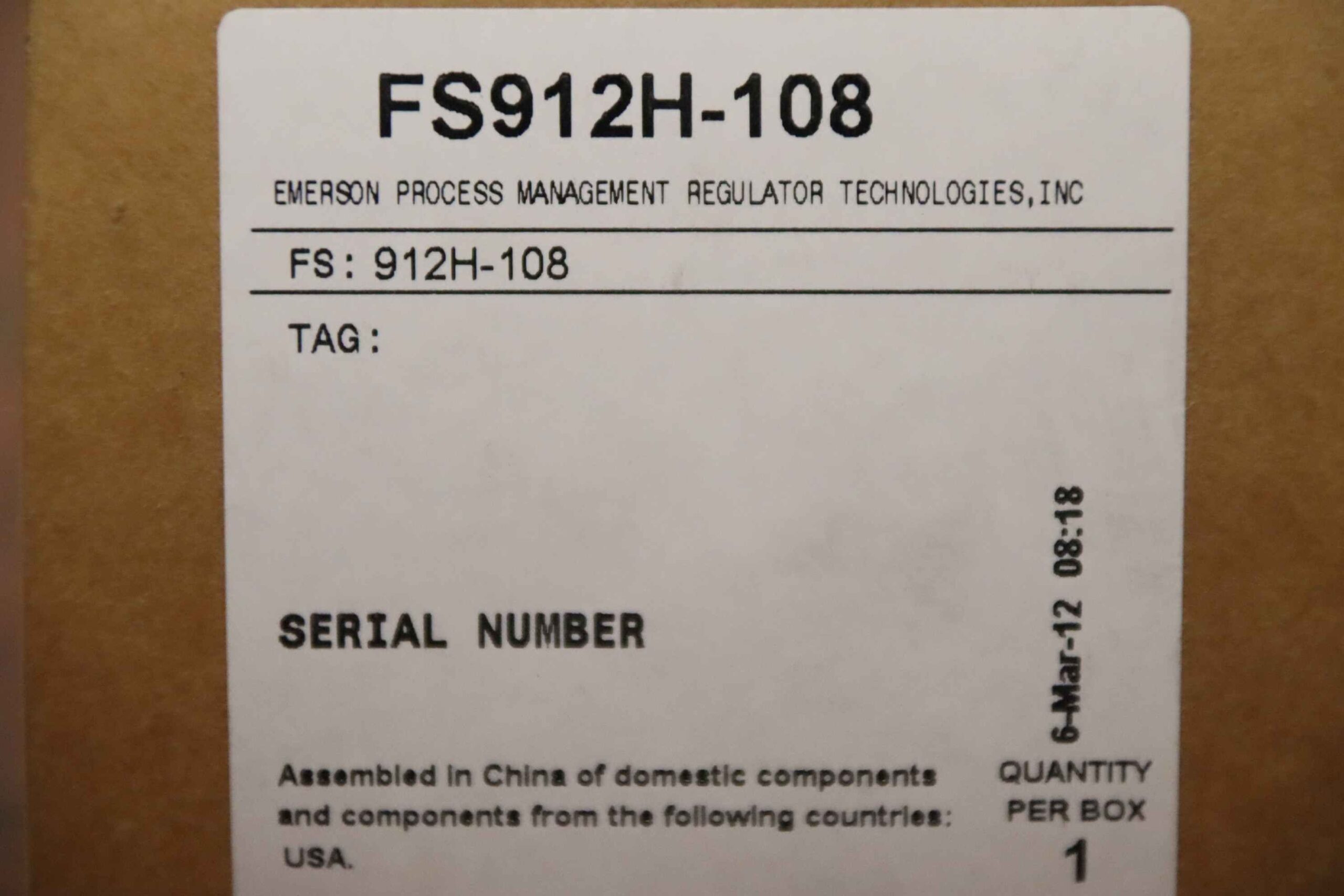 Druckregler von Fisher - 912H-108 FS912H-108 – Bild 6